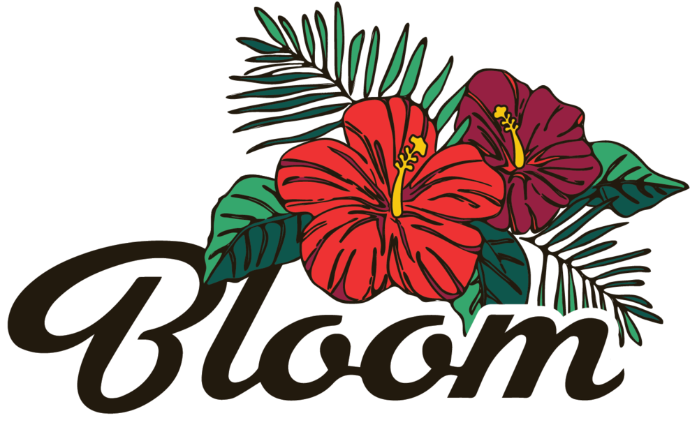 Hibiscus Clipart Shrub - Hawaiian Hibiscus - Png Download (1000x712), Png Download