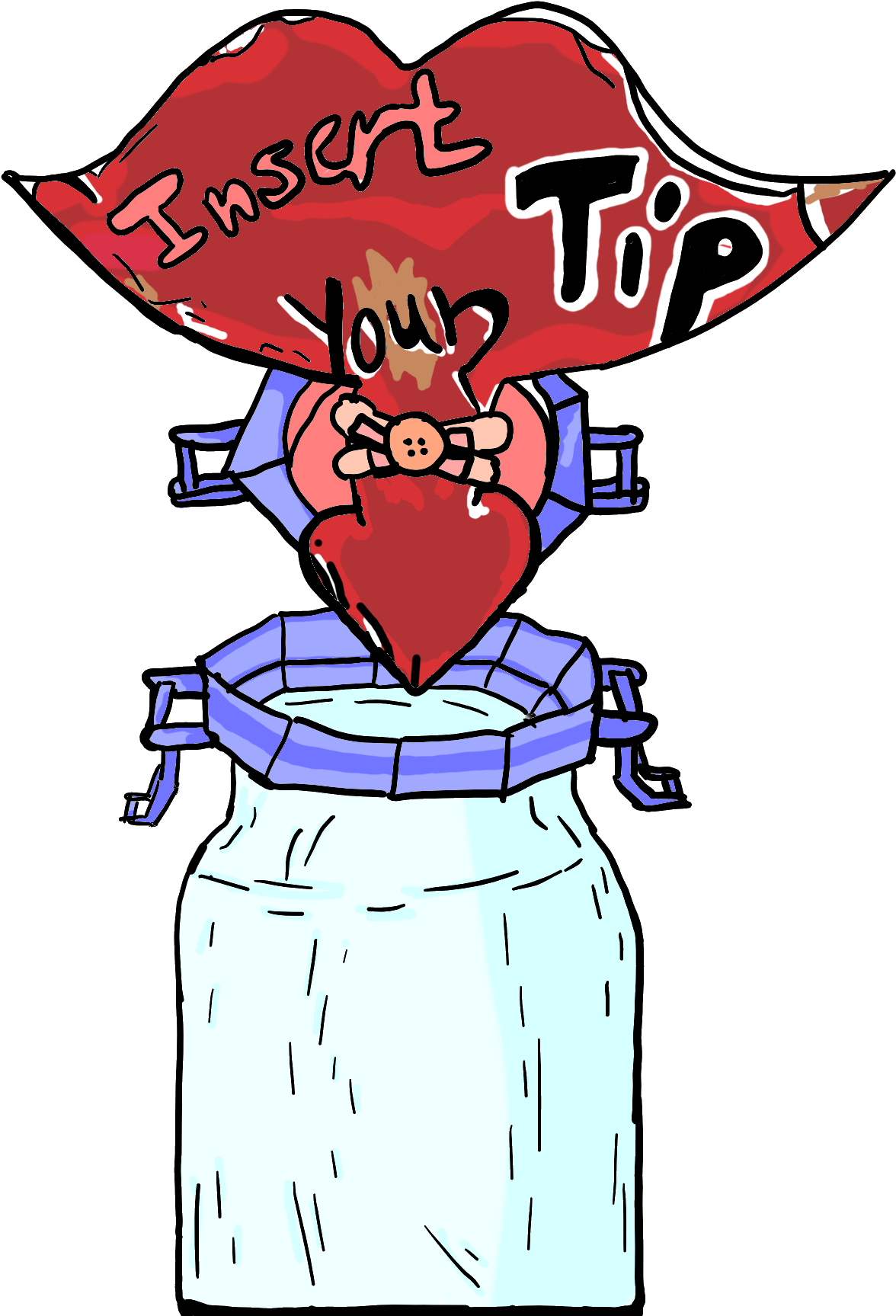 {name} Donated $5 - Cartoon Clipart (1440x2160), Png Download