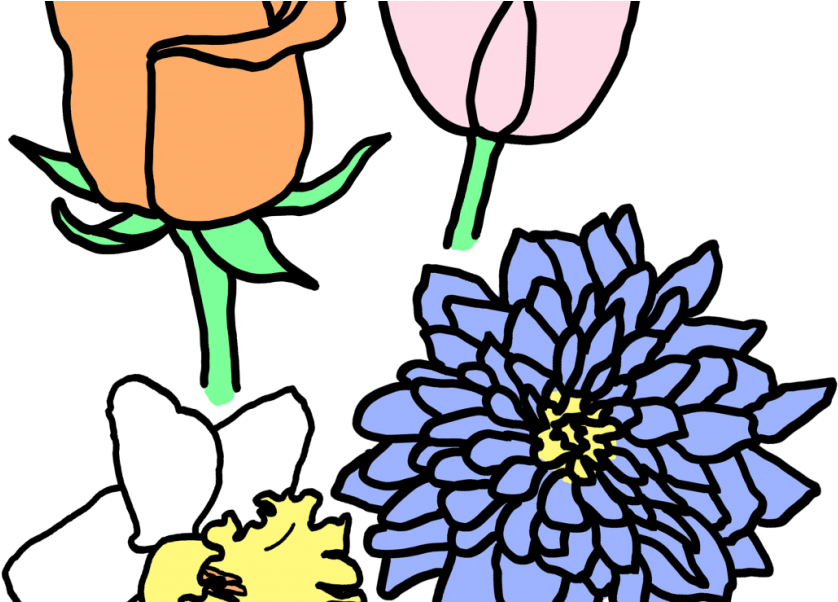 What Type Of Flower Are You Based On Your Personality - Garden Roses Clipart (900x601), Png Download