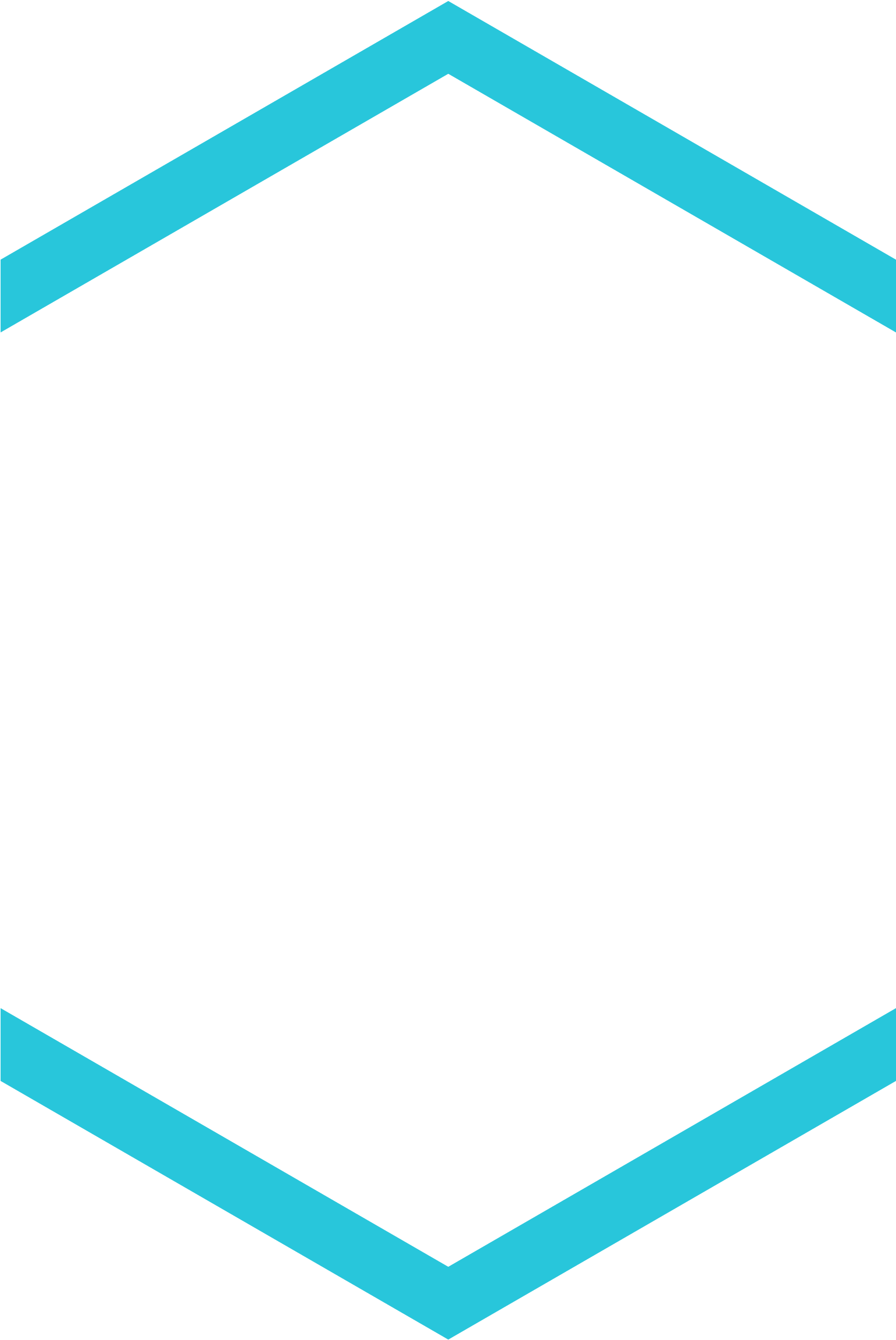 Blue Hex Clipart (1540x2400), Png Download