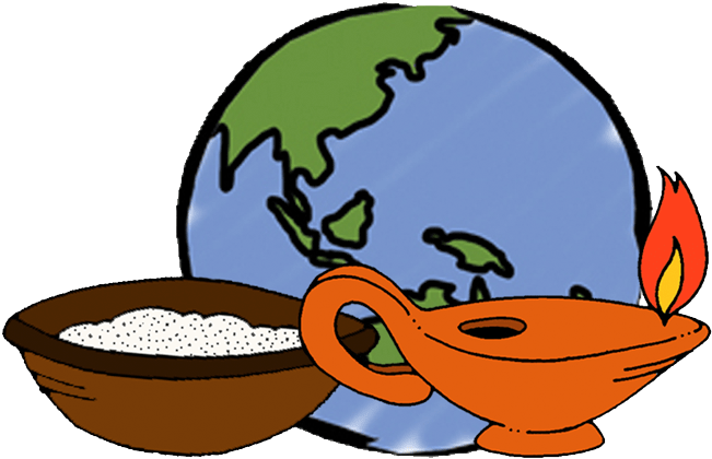 Christian Missionary Clipart 5 By Paul - Salt And Light Of The World Illustration - Png Download (700x525), Png Download