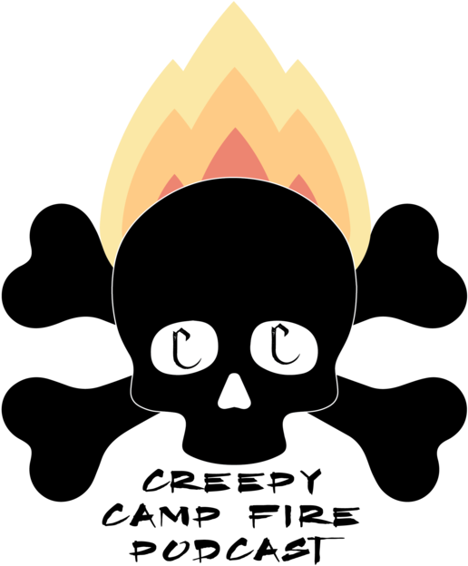 Creepy Campfire Podcast - Skull Clipart (593x630), Png Download