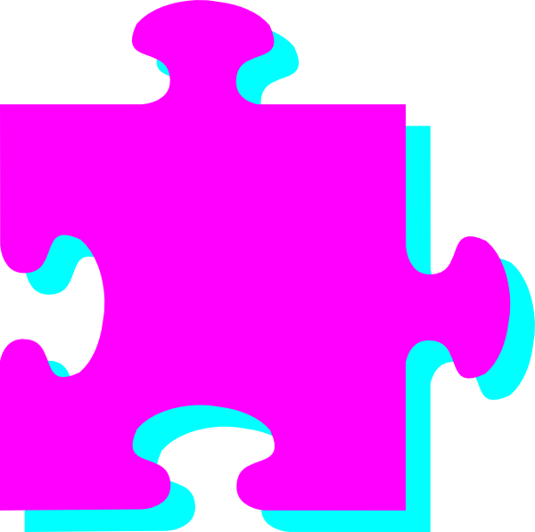 Puzzle Pieces Gray Png Clipart (600x597), Png Download