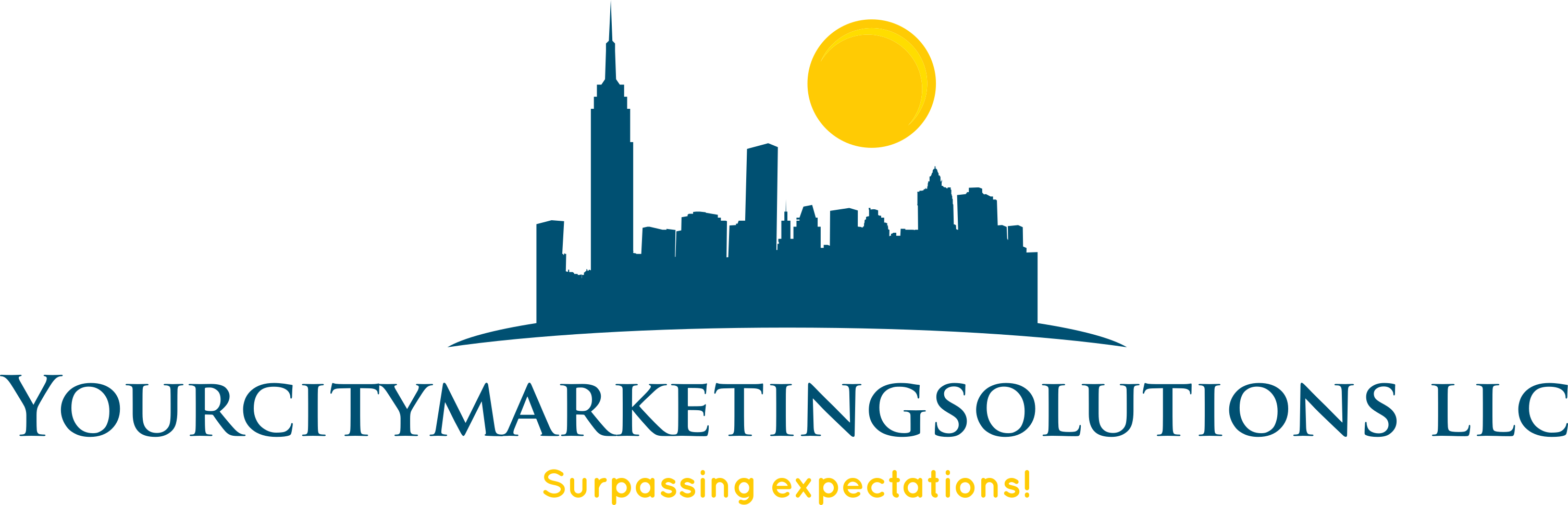 Your City Marketing Solutions Llc - Green Roof Clipart (3009x970), Png Download