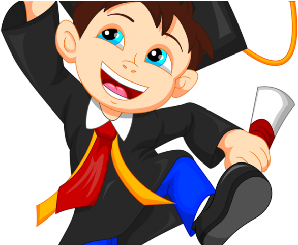 Decorate Clipart Graduation - Imagenes De Egresados Animados - Png Download (640x480), Png Download