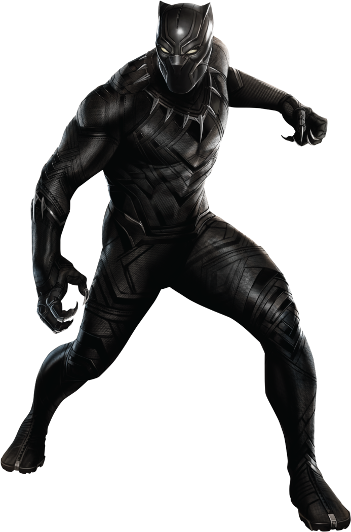 Sharon Ant-man America Carter Panther Black Iron Clipart - Black Panther Full Suit - Png Download (731x1094), Png Download