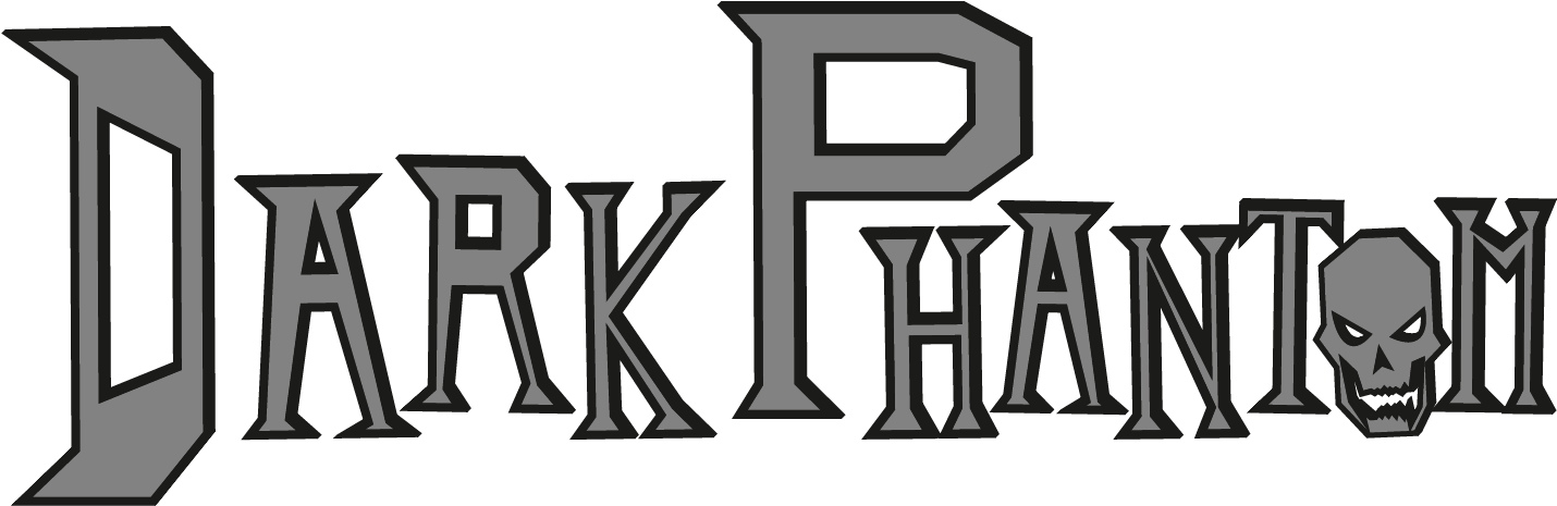 This Logo Was Made For A Comic Book Called Dark Phantom Clipart (1591x700), Png Download