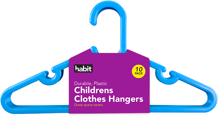 Childrens Clothes Hangers Clipart (800x620), Png Download
