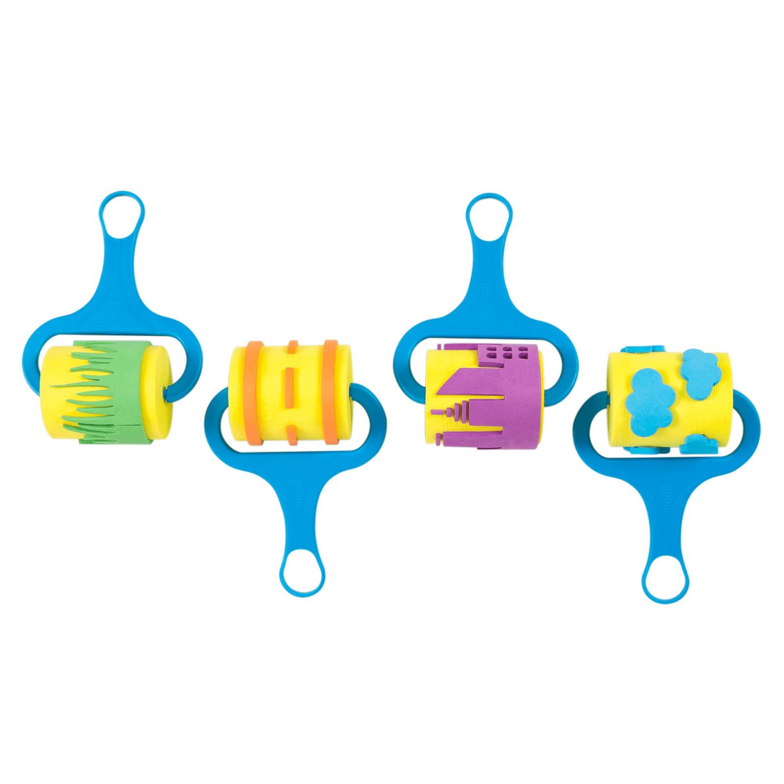 Download Yoobi Sidewalk Chalk Paint Foam Roller Stamp Set Of Clipart