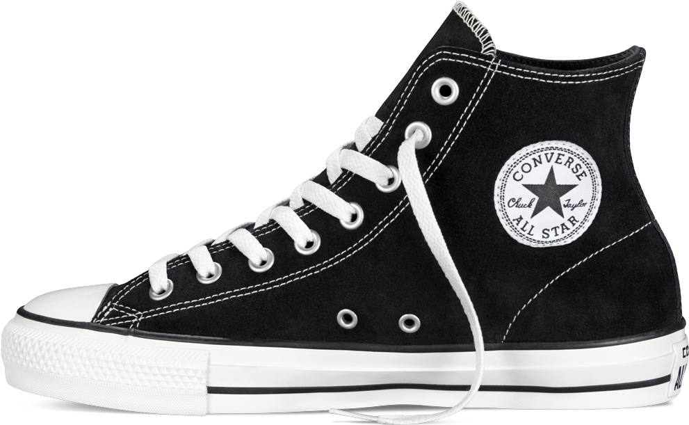 Ya Clipart Converse Clear Webdesign Free Transparent - Black Platform Converse High Tops - Png Download (1000x1000), Png Download