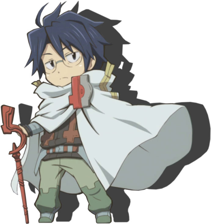 Log Horizon Png - Log Horizon Shiroe Chibi Clipart (700x742), Png Download
