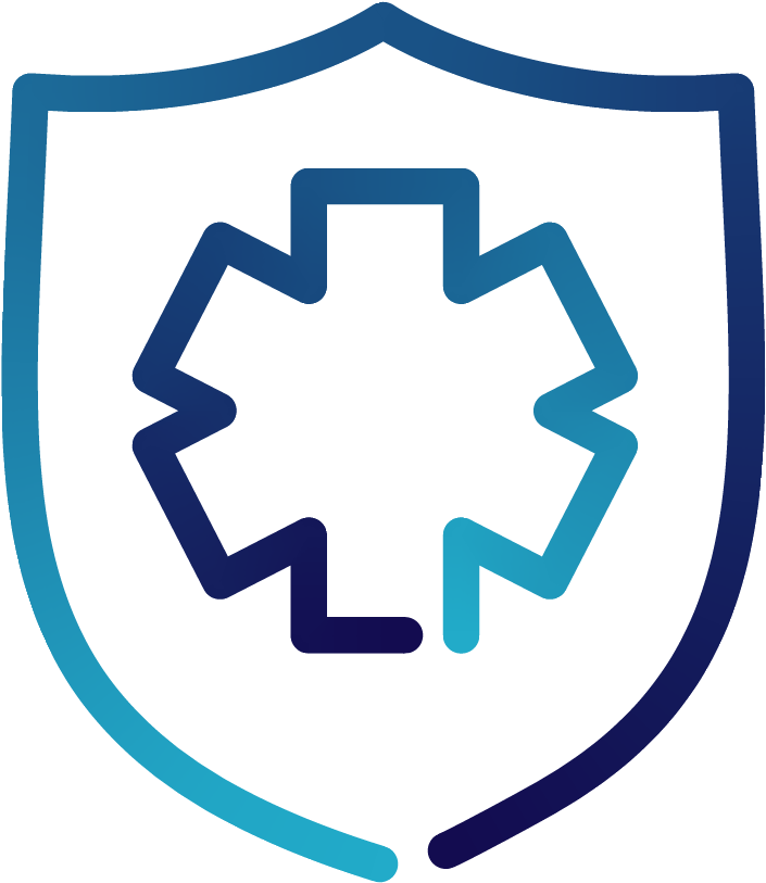 Mp Solutions Icons-18 - Emblem Clipart (2813x1251), Png Download