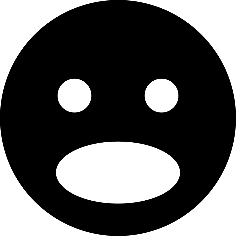 Surprised Face Png Clipart (980x980), Png Download