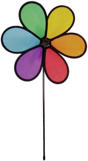 Image Of Rainbow Dazy Small Spinner Clipart (728x728), Png Download