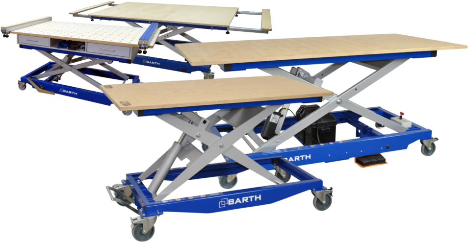 A Lifting Table Of Quality, Ergonomics And Suitable - Barth Maschinenbau Clipart (1030x783), Png Download