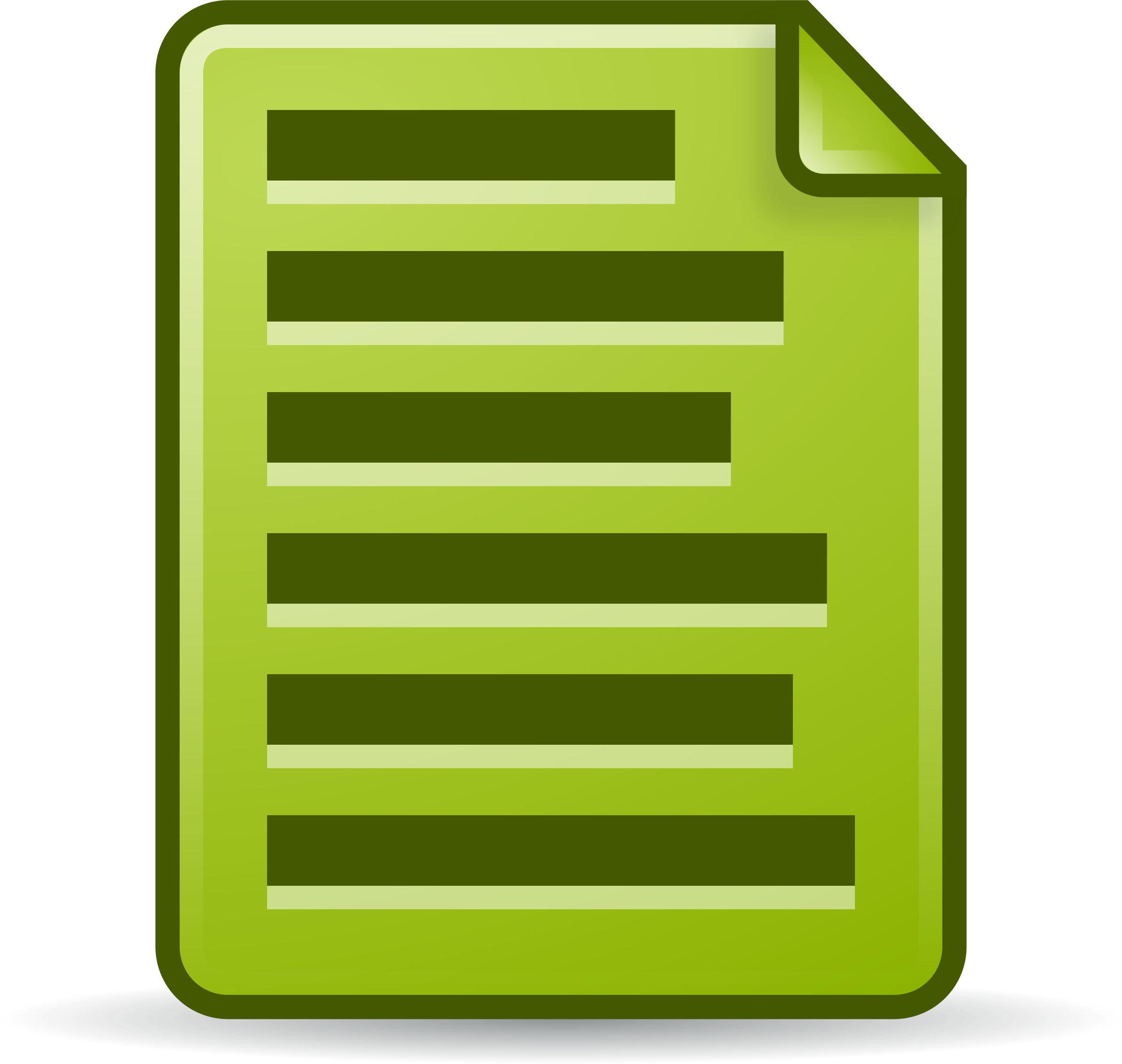 This Free Icons Png Design Of Mimetype Text Green - Icon Clipart (2386x2263), Png Download