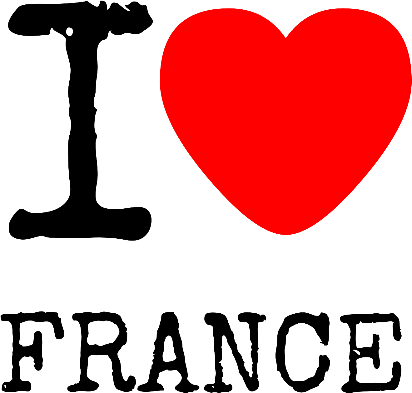 I Love France Png Image - Love Philippines Clipart (1500x1500), Png Download