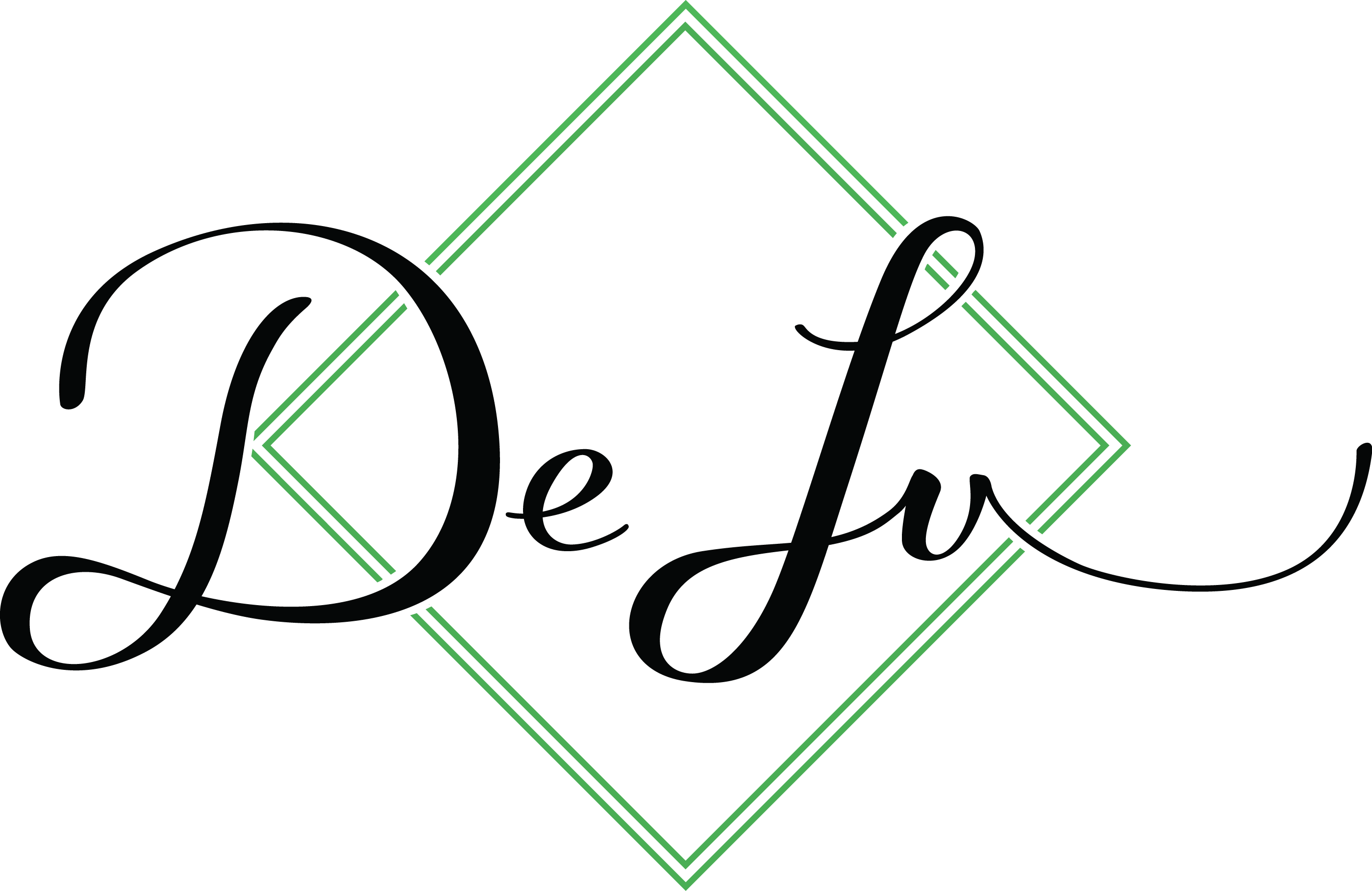 De Lu By Mh - Line Art Clipart (2799x1817), Png Download