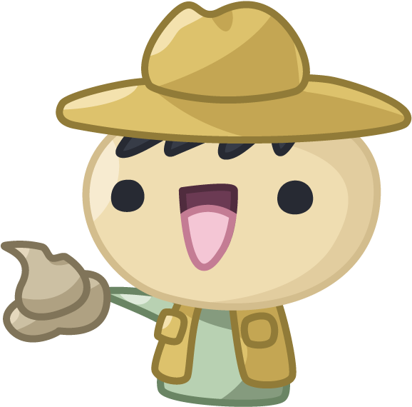 Paleontologist Yoshi Spoopy A , Png Download - Cartoon Paleontologist Clipart (578x570), Png Download
