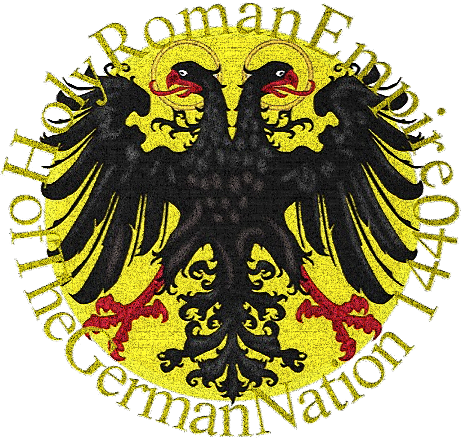 After The Freedom Wars Of 1813 To 1815 Led To Napoleon's - Holy Roman Empire Flag Clipart (1536x1478), Png Download