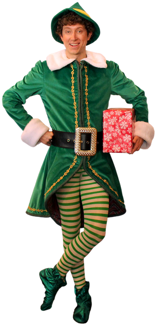 Elf Png Buddy - Elf At Broadway Palm Clipart (504x712), Png Download