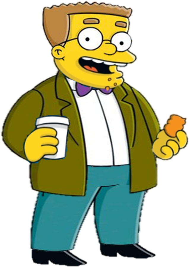 Fat Nelson Muntz , Png Download - Cartoon Clipart (637x899), Png Download
