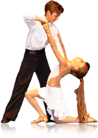 Kids Transparent Dance - Dance Couple Kids Clipart (1600x650), Png Download