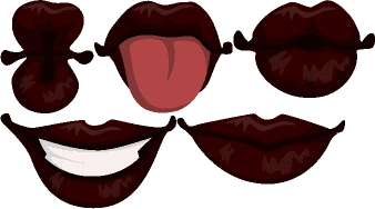 #momio #lips #png #edit #momioedit - Momio Lips Png Clipart (338x188), Png Download