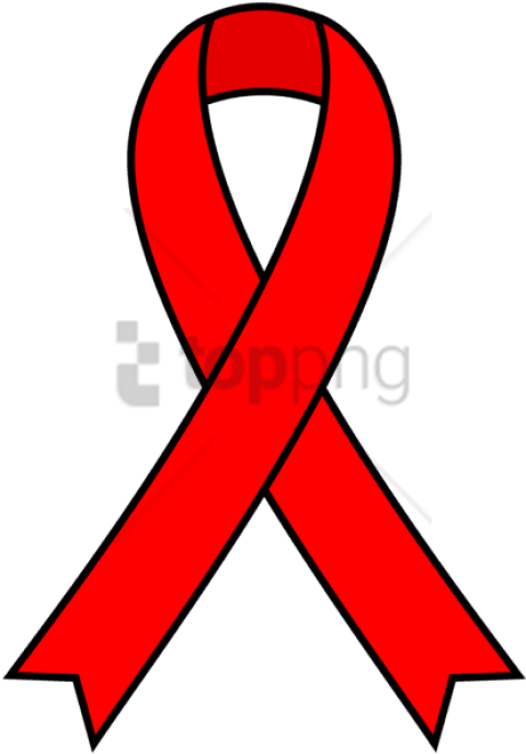 Free Png Download Idiopathic Hypersomnia Ribbon Png - Red Ribbon Clip Art Free Transparent Png (480x688), Png Download