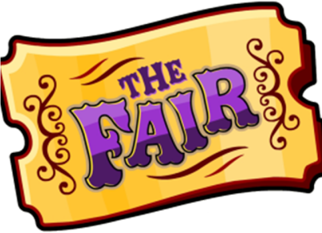 Market Clipart Fair Scene - Fair Tickets - Png Download (640x480), Png Download