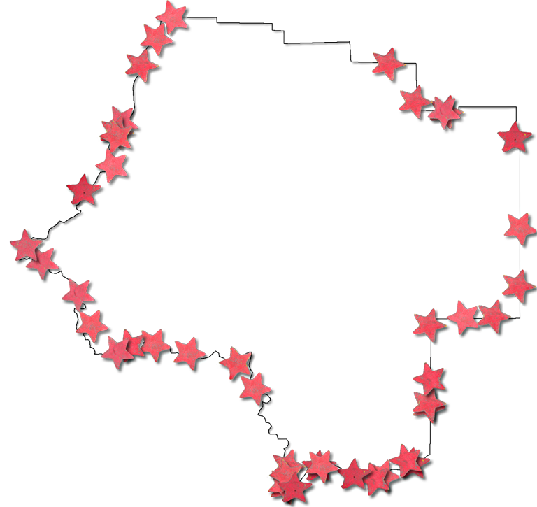 A Map Of Levy With A Thin Black Outline, Inner Drop - Illustration Clipart (768x725), Png Download