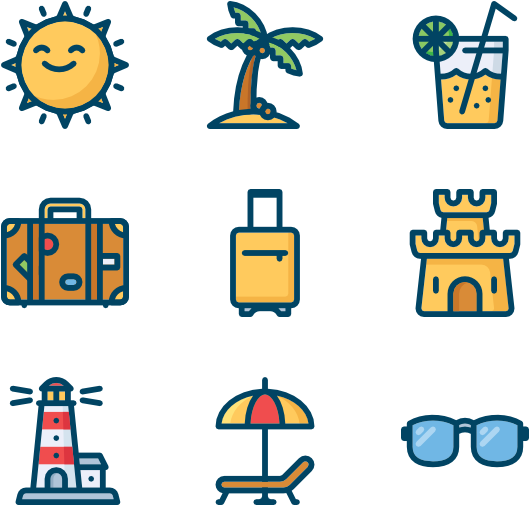 Summertime Clipart (600x564), Png Download