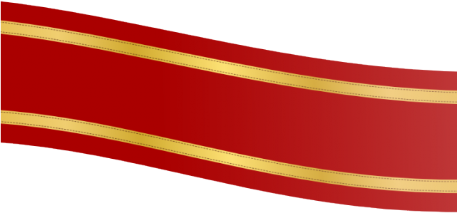 Christmas Ribbon Clipart Orange - Flag - Png Download (640x480), Png Download