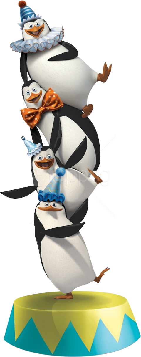 Free Png Download Madagascar Penguin Clipart Png Photo - Madagascar 3 Penguins Transparent Png (480x1212), Png Download