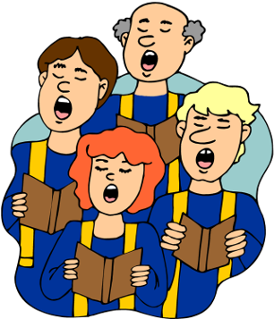 Adult Choir - Choir Clipart - Full Size Clipart (#4468510) - PinClipart