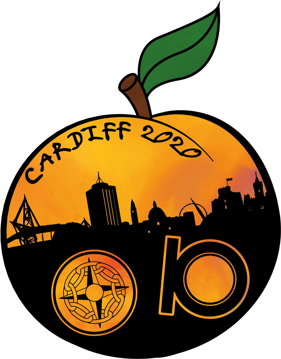 'a Peach Of A Conference' Clipart (1003x1280), Png Download