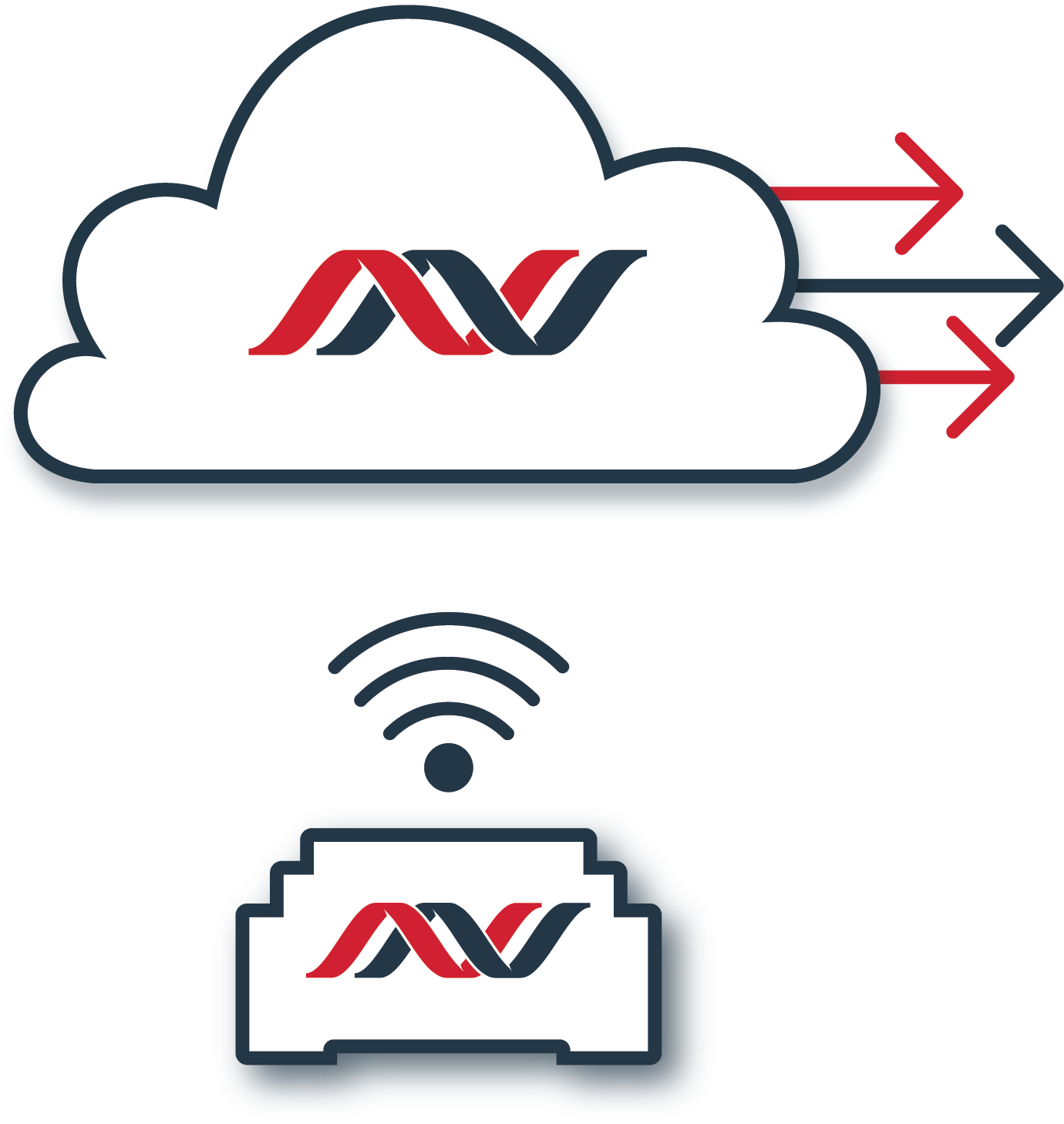 Seamlessly Transition Meter Readings To The Cloud For - Emblem Clipart (1662x1535), Png Download