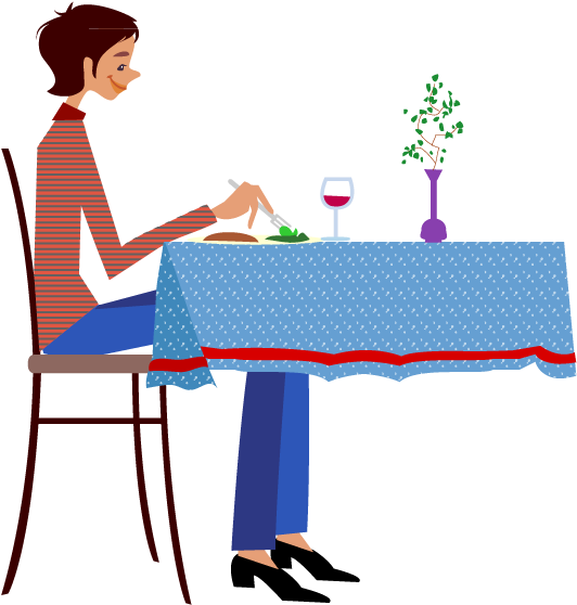 Euclidean Vector To - Mesa De Restaurante Png Clipart (592x840), Png Download