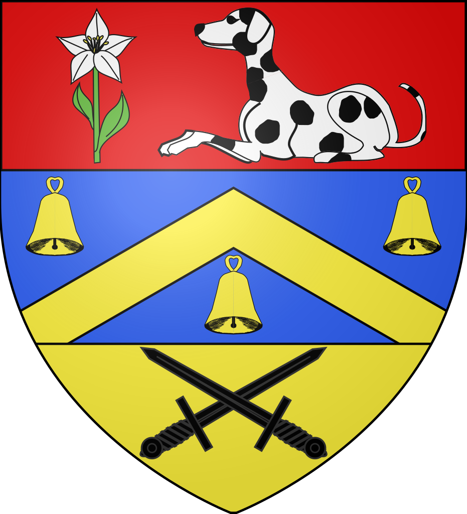 Blason Fam Fr Acloque D'hoquincourt - Crest Clipart (931x1024), Png Download