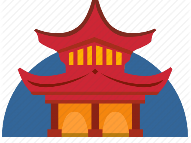 China Town Clipart China House - China Icons Png Transparent Png (640x480), Png Download