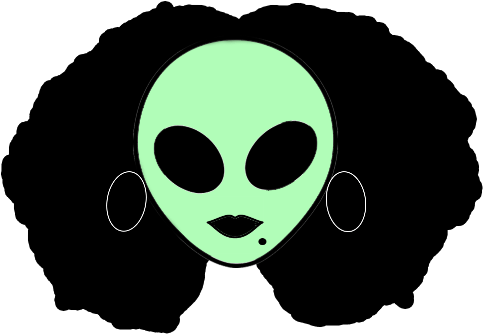 Alien In Da Room - Illustration Clipart (1000x1000), Png Download