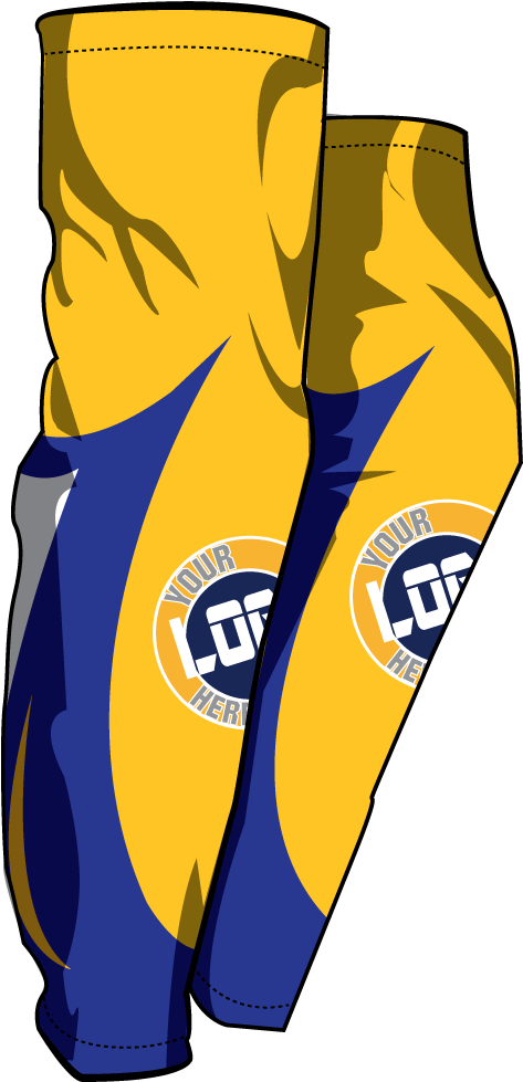 Basic Sock - Sublimated Hockey Socks Clipart (1080x1080), Png Download