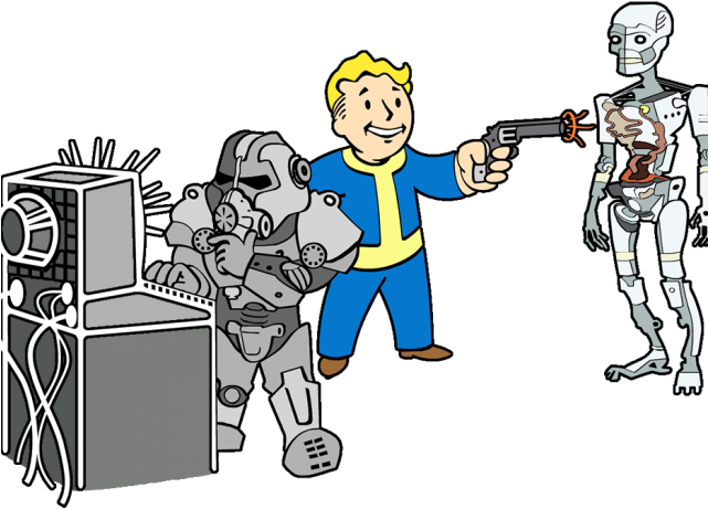 Brotherhood Clipart Support Hand - Radio New Vegas - Png Download (640x480), Png Download