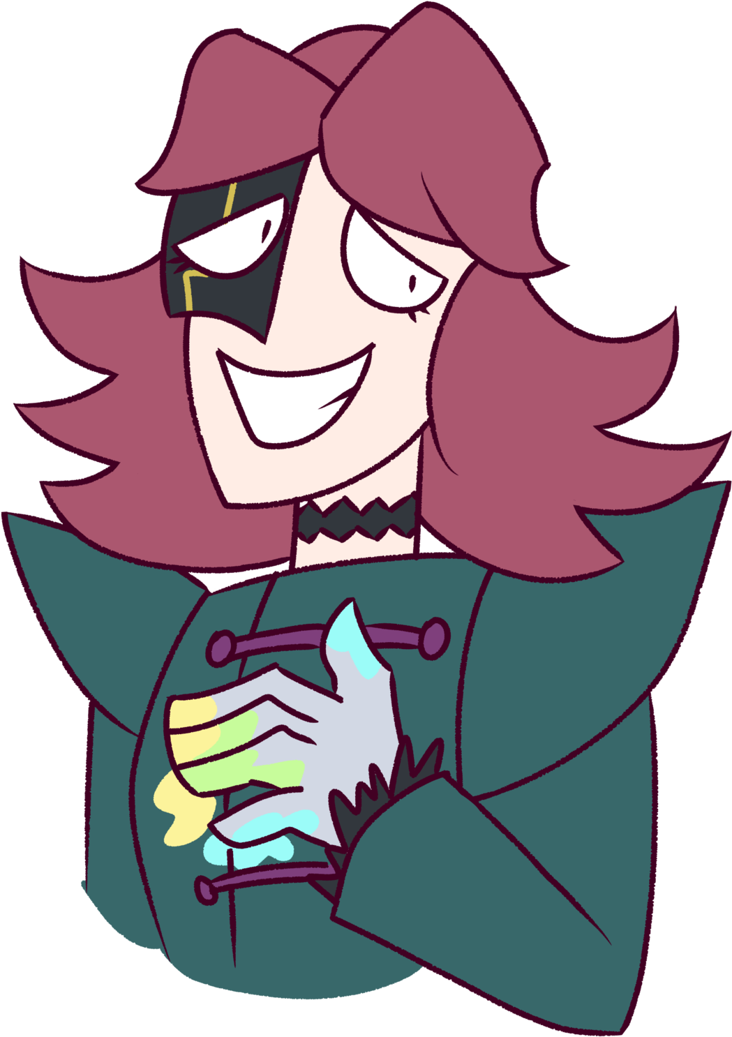 Was Thinking About What Character Would Fit Rouxls - Cartoon Clipart (1280x1817), Png Download