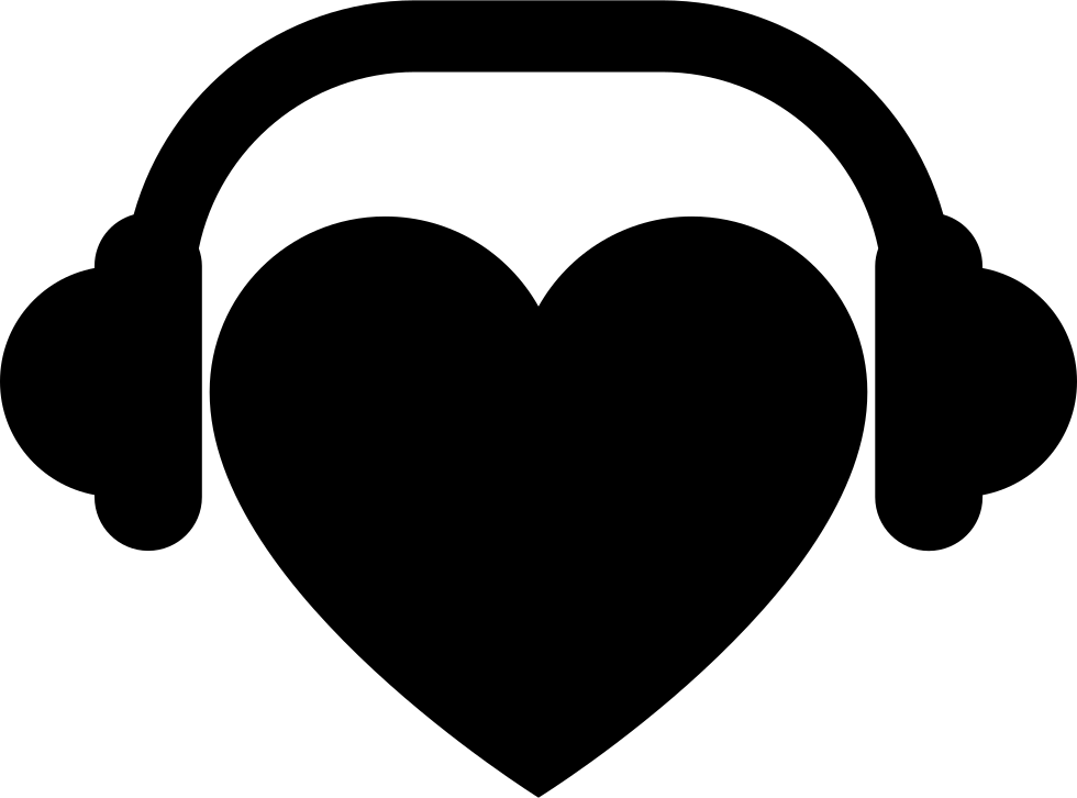 Png Icon Free - Music Love Icon Png Clipart (980x726), Png Download