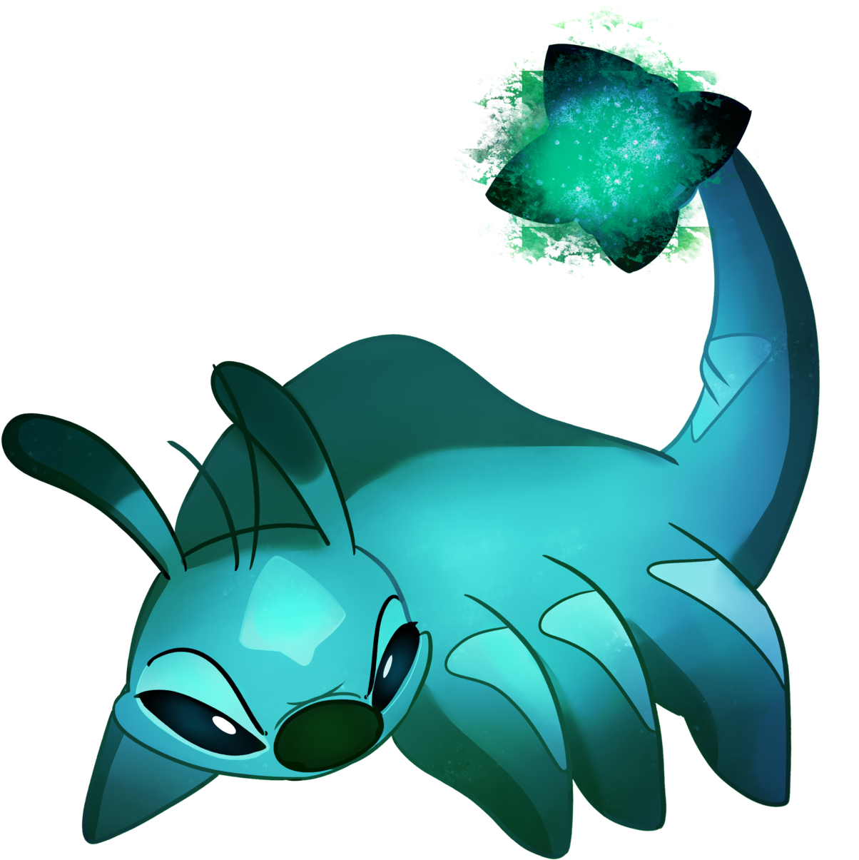 The Angry Green Bean Clipart (1280x1280), Png Download