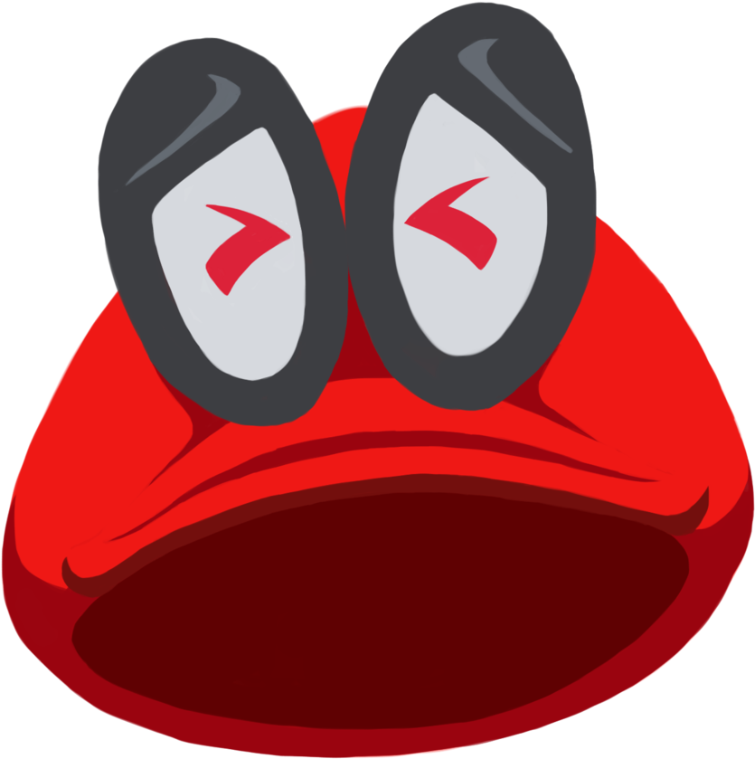 Cappy By Unisonic - Cappy Mario Art Clipart (891x896), Png Download