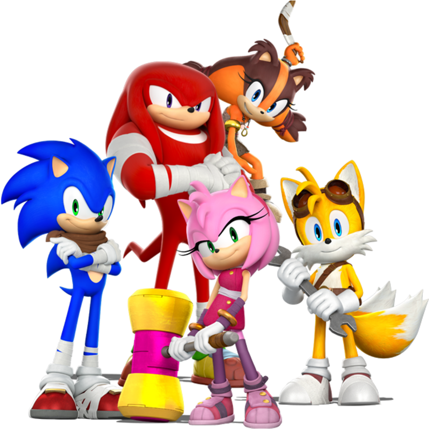 Sonic Boom Sonic And Amy And