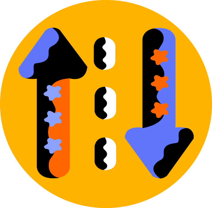 Vector Illustration Of Street Or Road Sign Direction Clipart (711x700), Png Download