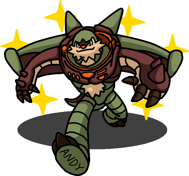 Png - Shiny Chesnaught Clipart (700x700), Png Download